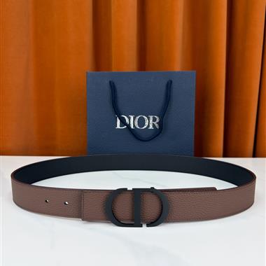 DIOR  2026新款時尚皮帶  3.5CM