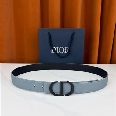 DIOR  2026新款時尚皮帶  3.5CM