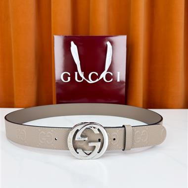 GUCCI   2026新款時尚皮帶  4.0CM