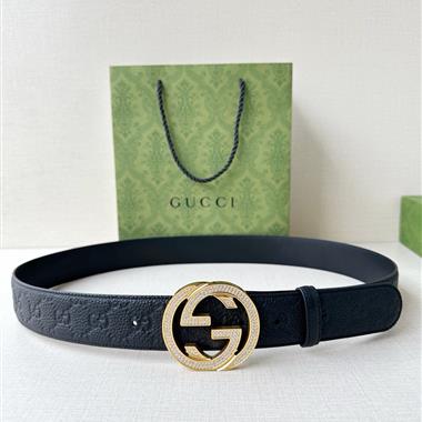GUCCI   2026新款時尚皮帶  4.0CM