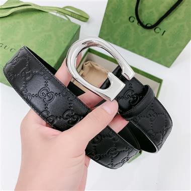 GUCCI   2026新款時尚皮帶  4.0CM