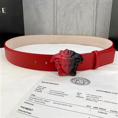 VERSACE  2026新款時尚皮帶  4.0CM