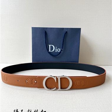DIOR   2026新款時尚皮帶  3.5CM