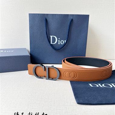 DIOR   2026新款時尚皮帶  3.5CM