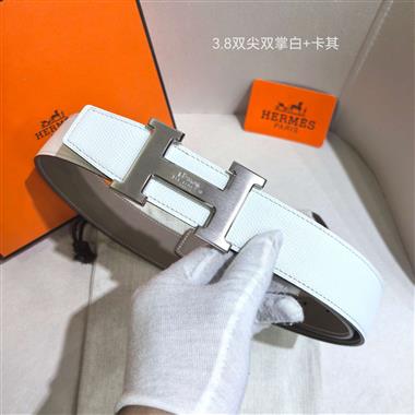HERMES   2026新款時尚皮帶   3.8CM