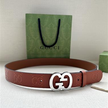 GUCCI   2026新款時尚皮帶  4.0CM