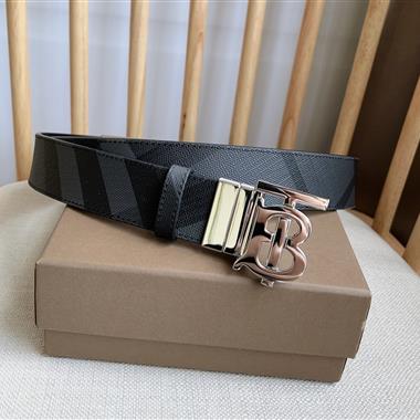 BURBERRY   2026新款時尚皮帶  3.5CM