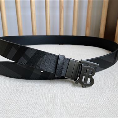 BURBERRY   2026新款時尚皮帶  3.5CM