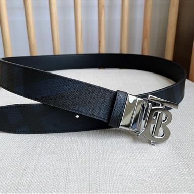 BURBERRY   2026新款時尚皮帶  3.5CM