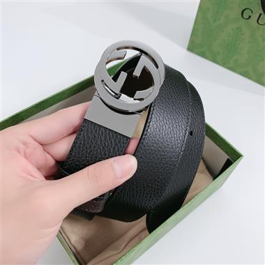 GUCCI   2026新款時尚皮帶  3.8CM