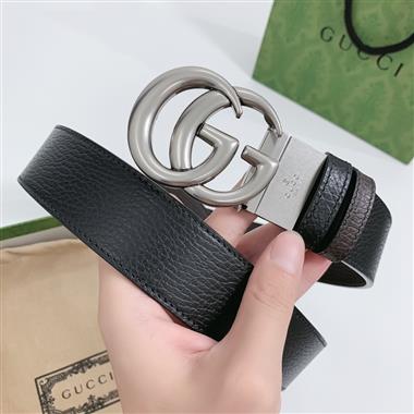 GUCCI   2026新款時尚皮帶  3.8CM