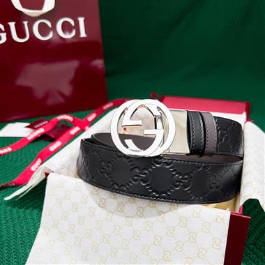 GUCCI   2026新款時尚皮帶  3.8CM