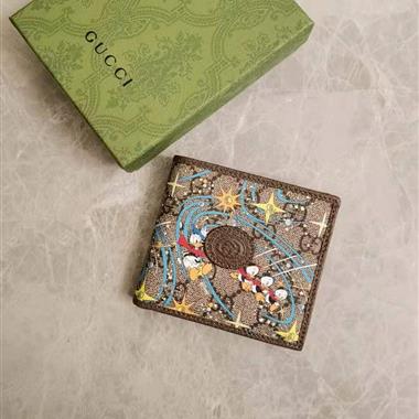 GUCCI  2026新款時尚皮夾錢包 尺寸：11*9CM