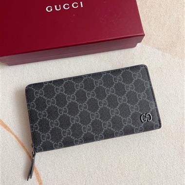 GUCCI  2026新款時尚皮夾錢負   尺寸：19*10.5*2.5CM