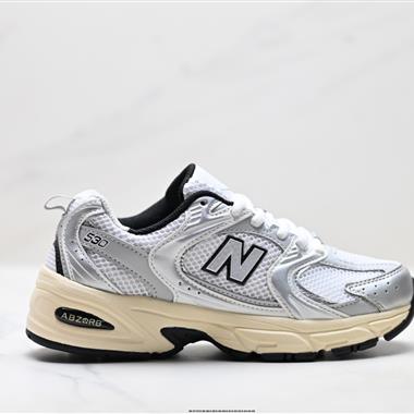 New Balance MR530系列復古老爹風網布跑步休閒運動鞋