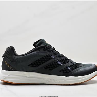 Adidas Adizero RC 4 織物減震耐磨輕便低幫 訓練跑步鞋