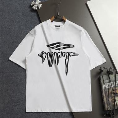 Balenciaga   2026夏季新款短袖T恤   尺寸偏大