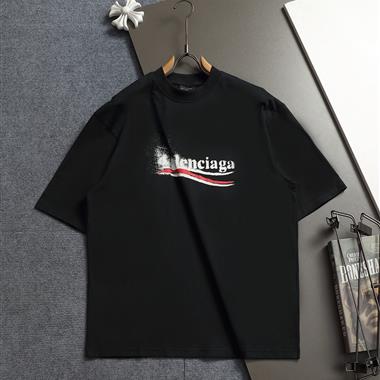 Balenciaga   2026夏季新款短袖T恤   尺寸偏大