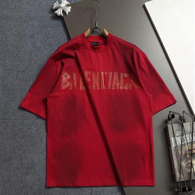 Balenciaga   2026夏季新款短袖T恤   尺寸偏大