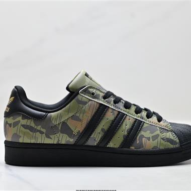 Adidas Originals Superstar貝殼頭系列 低幫經典百搭休閒運動板鞋