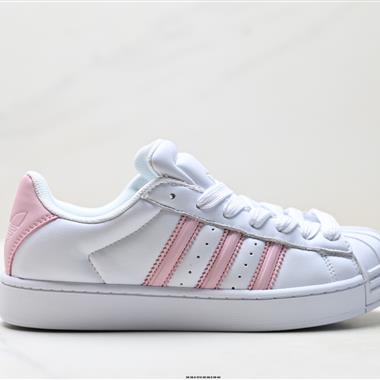 Adidas 三葉草 Originals Superstar貝殼頭系列低幫經典百搭休閒運動板鞋