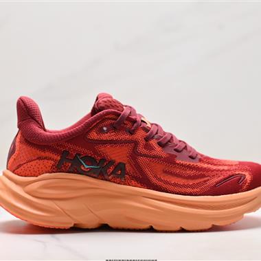 HOKA M CLIFTON 10 輕量低幫戶外越野跑鞋