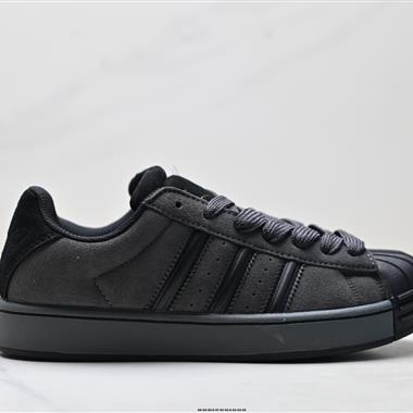 Adidas 三葉草 Originals Superstar貝殼頭系列低幫經典百搭休閒運動板鞋