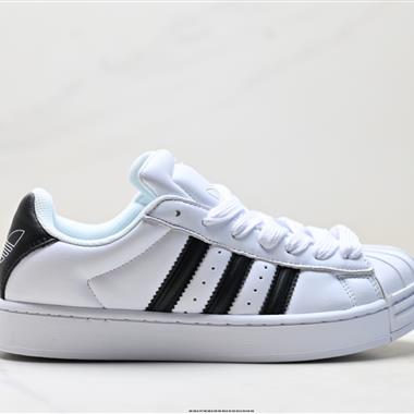 Adidas 三葉草 Originals Superstar貝殼頭系列低幫經典百搭休閒運動板鞋