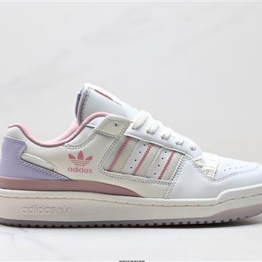 Adidas Forum Low CL 低幫百搭潮流休閒板鞋