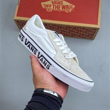 VANS SK8-LOW 經典款 低幫休閒板鞋帆布鞋