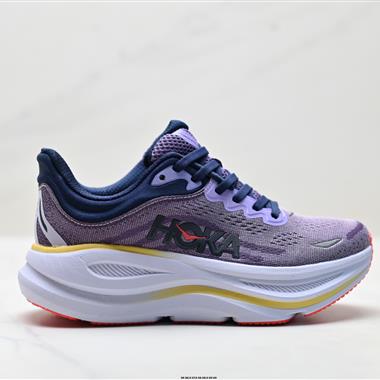 HOKA ONE ONE Bondi 9 復古舒適防滑耐磨 低幫 山地戶外跑步鞋