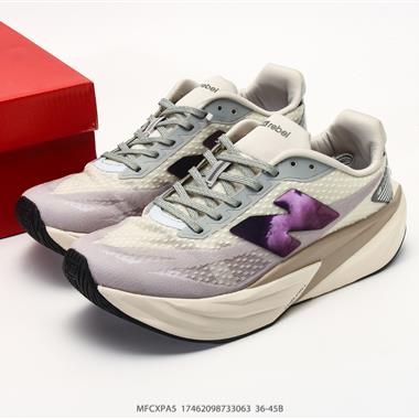 New Balance 新百倫FuelCell 簡約 織物 網布防滑耐磨透氣輕便 低幫 馬拉松跑步鞋