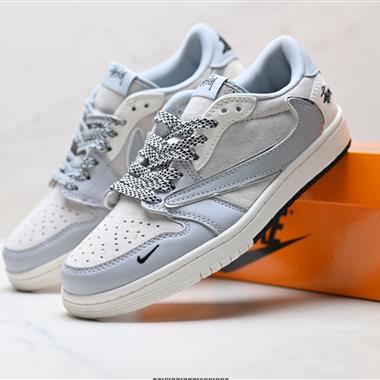 Nike Air Jordan 1 x Travis Scott AJ1 低幫文化籃球鞋