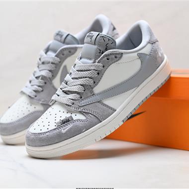 Nike Air Jordan 1 x Travis Scott AJ1 低幫文化籃球鞋