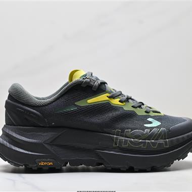 HOKA ONE ONE M MAFATE X 時尚舒適 織物減震防滑支撐低幫 越野跑步鞋