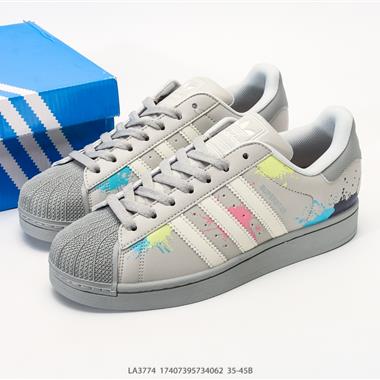 Adidas Originals Superstar貝殼頭系列 低幫經典百搭休閒運動板鞋