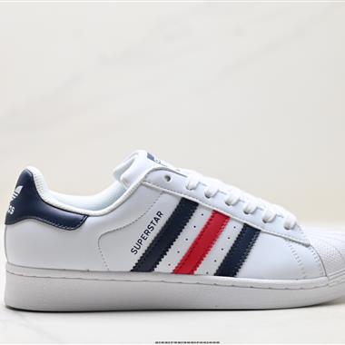 Adidas Originals Superstar貝殼頭系列 三葉草低幫經典百搭休閒運動板鞋