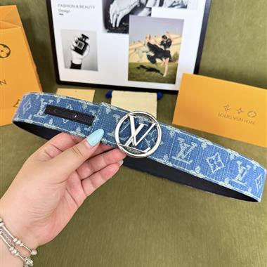 LOUIS VUITTON   2026新款時尚皮帶  4.0CM
