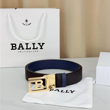 BAALLY   2026新款時尚皮帶  3.4CM