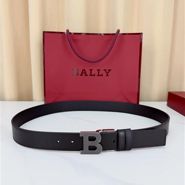 BAALLY   2026新款時尚皮帶  3.4CM