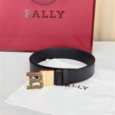 BAALLY   2026新款時尚皮帶  3.4CM