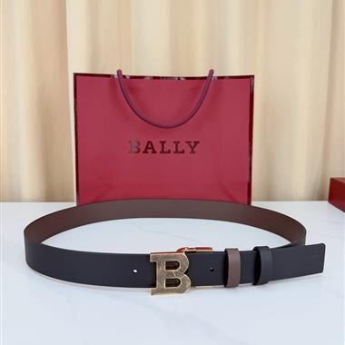 BAALLY   2026新款時尚皮帶  3.4CM