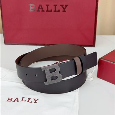 BAALLY   2026新款時尚皮帶  3.4CM