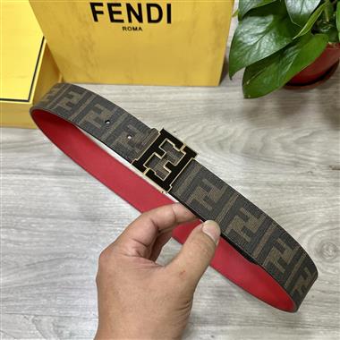 FENDI   2026新款時尚皮帶   4.0CM
