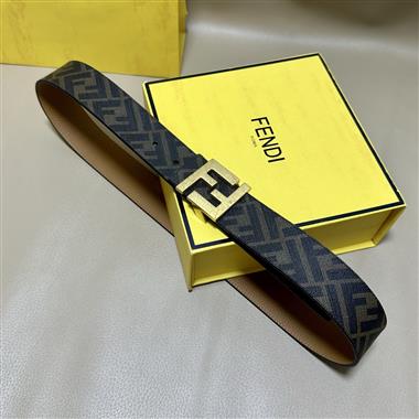 FENDI   2026新款時尚皮帶   4.0CM