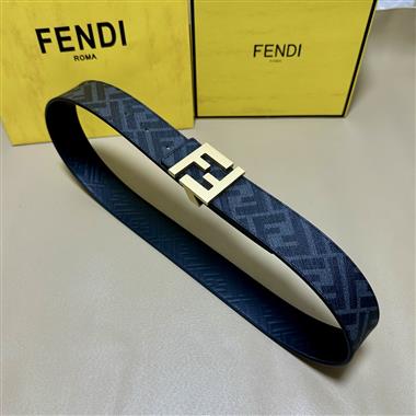 FENDI   2026新款時尚皮帶   4.0CM