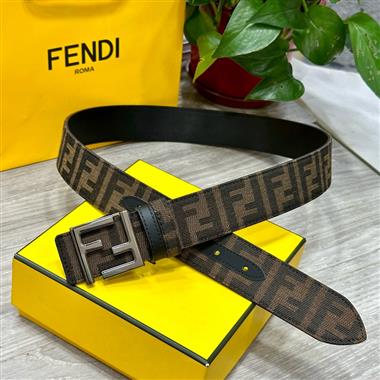 FENDI   2026新款時尚皮帶   3.8CM