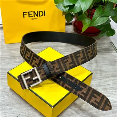 FENDI   2026新款時尚皮帶   3.8CM