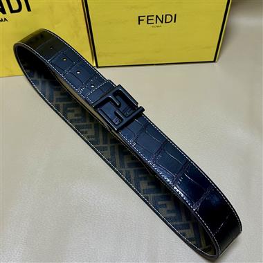 FENDI   2026新款時尚皮帶   4.0CM