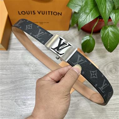LOUIS VUITTON   2026新款時尚皮帶   3.5CM